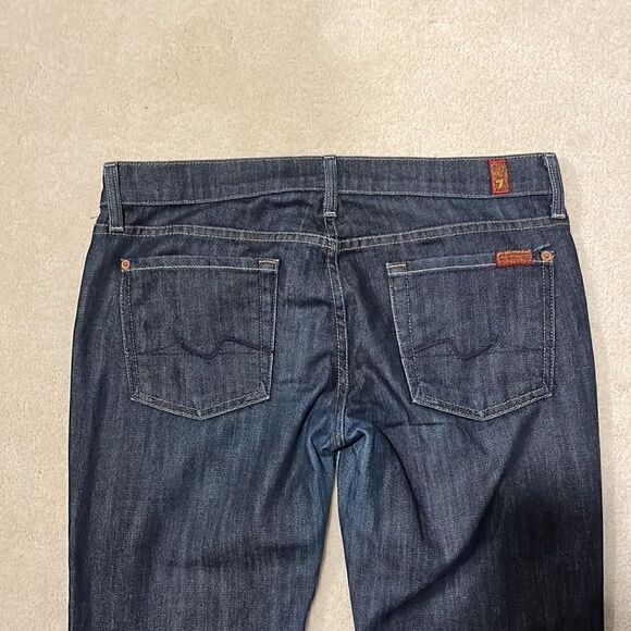 7 for all mankind Roxanne jeans size 30. Waist 34”, rise 9”, inseam 27” - Picture 7 of 11